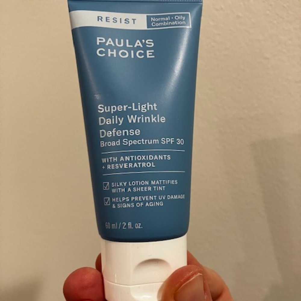 BRAND NEW Paula's Choice Super-Light Wrinkle Defense SPF 30